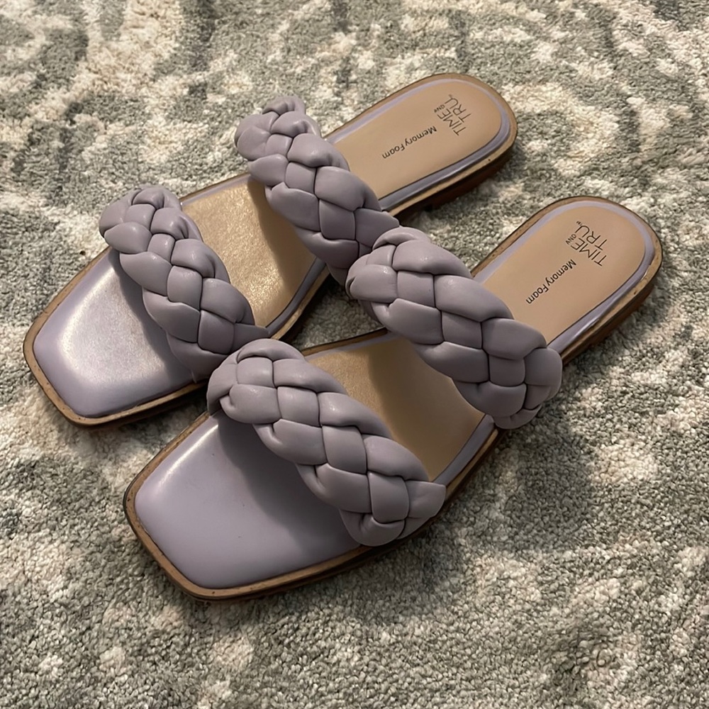 Purple flats
